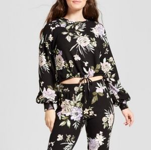Mossimo floral sweatshirt